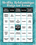 Wellness Reproductions & Publishing Healthy Relationships Bingo for Teens