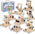 8-in-1 STEM Kit for Kids Ages 8-12 12-16, ESP32 Smart Home Science Projects School Crafts Educational Engineering Building Toys DIY Model Birthday Children's Day Gifts for Boys Girls Teen