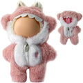 Clothes for LABUBU 17cm Doll (NO Doll),Outfit for LABUBU,Dress and Hairpin Set for LABUBU Dress Up,Accessories for LABUBU