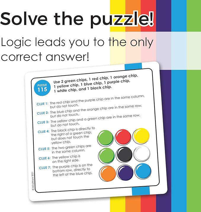 Logic Links Puzzle Box Critical Thinking Game