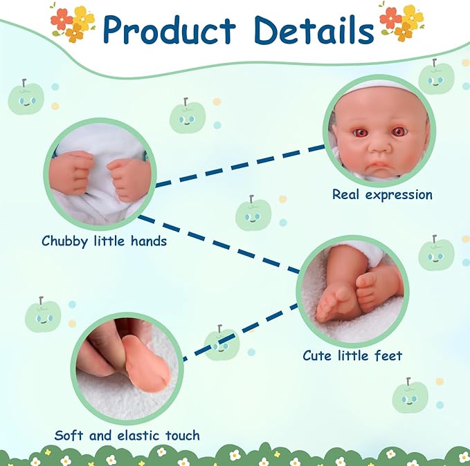 Boy 15 Inch, Full Silicone Baby Doll, Realistic Baby Dolls, Realistic Veins & Pose, Not Vinyl, Reborn Baby Dolls Silicone Full Body, Gift Set