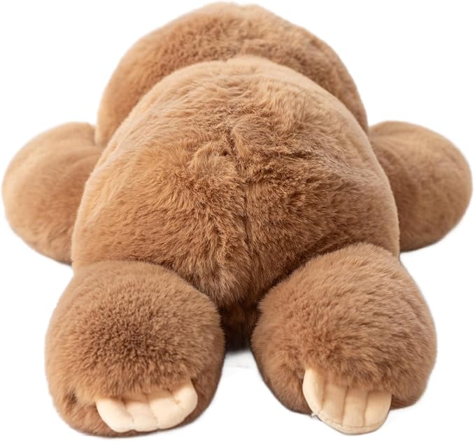 Sloth Sensory Weighted Vibrating Pillow, Pressure Activated for Kids Adults, Plush Minky Soft Size: 11 by 20 inches Pillow Animal, Calming Therapy for Focus and Balance for Gift Birthday
