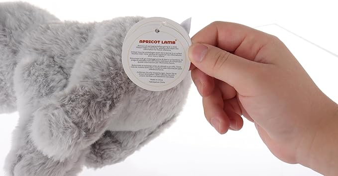 Apricot Lamb Toys Plush Gray Plush Koala Stuffed Animal Soft Cuddly Perfect for Child 8 Inches