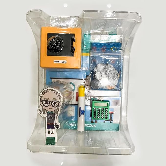 Educational Science STEM Kit for Kids Ages 6–8- Gift for Boys & Girls (Finance Stem kit)