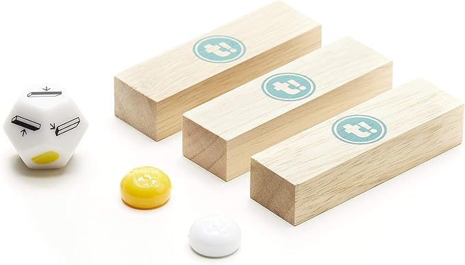 Wooden Block Stacking Tower Game – Fun Party & Family Board Game for Kids, Teens, & Adults – STEM Educational Toy