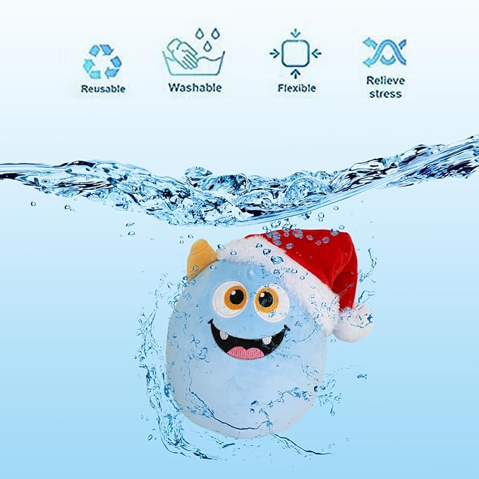 Christmas Plush Monster, Cute Christmas Stuffed Animal Gift for Kids
