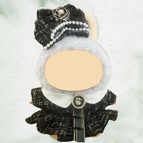 4 Pack—17cm Doll Clothes,Premium Doll Outfit with Accessories,Doll Princess Skirt,Cute Clothes Outfit for 17cm Dolls,End Dolls Fashion Clothing Set(No Dolls and Shoes) (Set P)