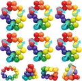 Autism Sensory Toys for Autistic Children, 6 Pack Fidget Toys for Kids Adults, Autistic ADHD Rainbow Ball Stress Toy, Stocking Stuffers Airplane Car Travel Essentials Calm Down Toddler Activities Toy