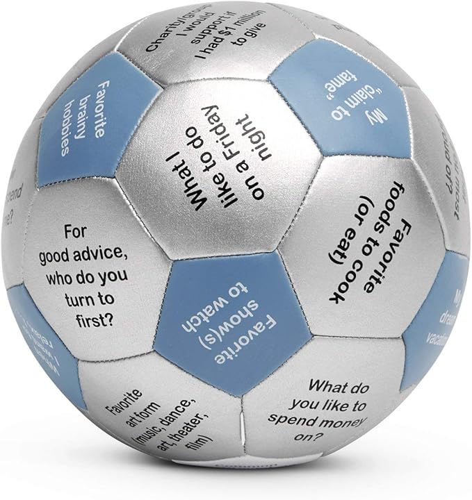 Trainers Warehouse 6" Thumball Collection, 32 Prompts for Conversation, Team Building, Relationship and Training