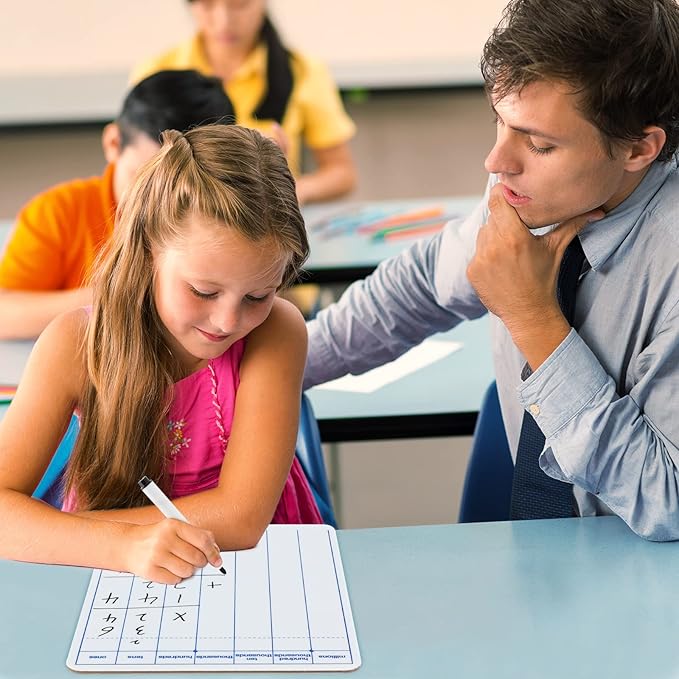 Dry Erase Long Division Whiteboard