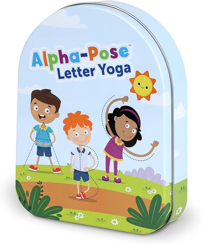 Learning Resources Alpha Pose Letter Yoga, Social Emotional Learning Activities, Emotional Regulation Tools for Kids, Kids Yoga, Toddler Flash Cards, Teacher Classroom Must Haves, Toddler Gift