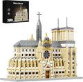 Notre Dame Cathedral Miniature Block Set (2908 Pieces) - Landmark Model Puzzle Toy, Suitable for Children and Adults as a Gift
