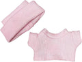 17cm/6.7in Clothes Set for Dolls - Cute Hat & Overalls Outfit, Soft Premium Fabric Dress Up Accessories Suit, Easy On/Off, NO Doll Included (Pink)