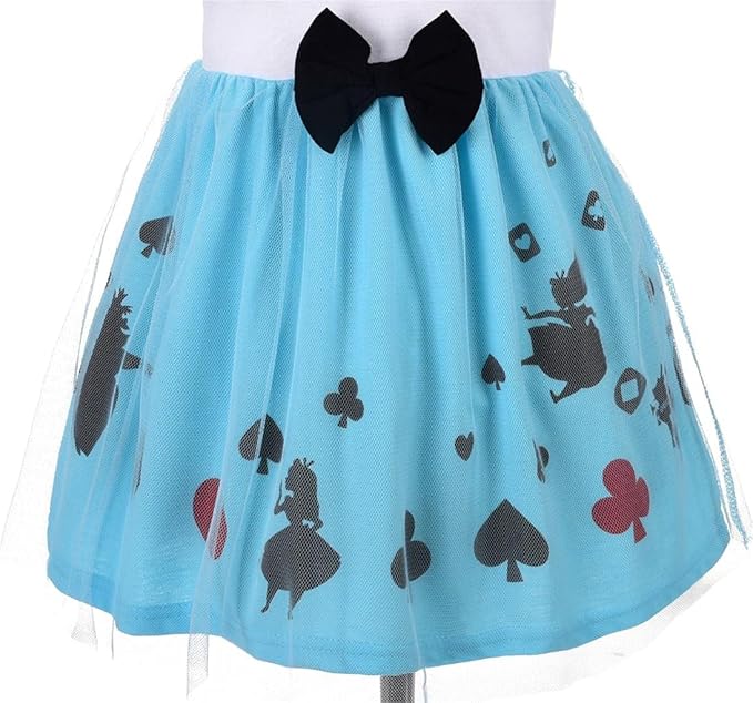Dressy Daisy Princess Dress Up Clothes Halloween Fancy Party Tulle Skirt Summer Outfit for Baby & Toddler Girls