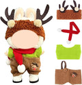 Doll Clothes 17cm/15cm Outfit Set Party Clothes High-End Fashion Outfits Suitable Accessories Christmas Cloak Halloween Premium Clothing 5.91-6.7 inch (No Doll) (LBB-259)