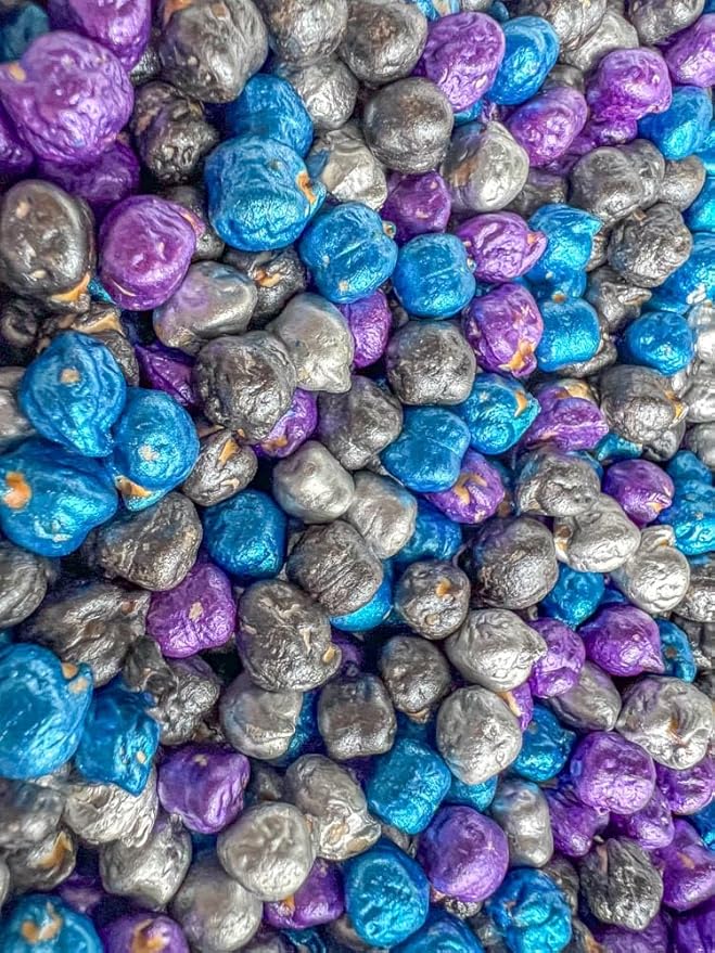 Colored Chickpeas for Sensory Play and Sensory Bins - Many Different Seasonal Colors (2 Cups, Outer Space 2)