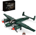TU-2 Bomber Aircraft Building Set - Compatible with LEG0 Military, ww2 Airplanes Model, Gift for Boys Age 6 7 8 9 10 11 12 and WW2 Military SetCollectors & Enthusiasts