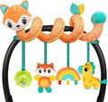 Baby Car Seat Toys Activity Stroller Toy for Boys Girls 0 3 6 9 10 12 Months, Spiral Hanging Plush Toys,Baby Shower Thank You Gift, Medium