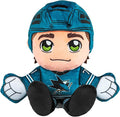 Bleacher Creatures San Jose Sharks Macklin Celebrini 8" Kuricha Sitting Plush - Soft Chibi Inspired NHL Player