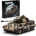 Nifeliz King Tiger Tank Building Set, WW2 Military Tank Model Toy for Adults, Collectible Army Display Piece and Gift for Enthusiasts (1,267 PCS, NF10315)