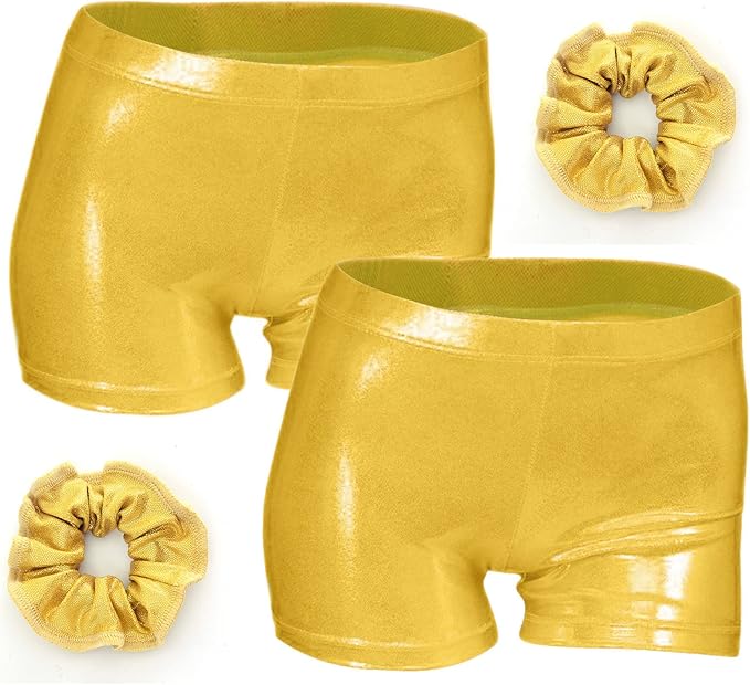 Aosva Little Big Girls' Sparkle Dance Tumbling Athletic Gymnastics Short 2-14Years