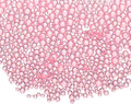 Iridescent Glass Tiny Bubble Beads, 0.4-3mm 10g No Hole Micro Mini Round Korean Pink Water Droplets Beads - Applications: for Resin Filler, Nail Art, Dollhouse Bath Tub