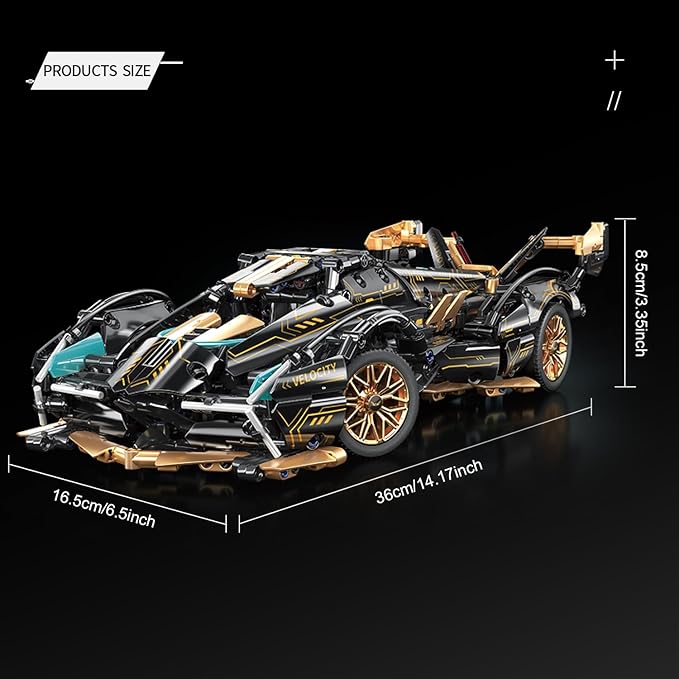 Sport Car Building Block Sets for Adults,Race Car Collectible 1:14 Model Scale Engineering Toy Birthday Gifts for Men Teens Boys Car Fans 8+ 8-12 12-16 13 14 14+