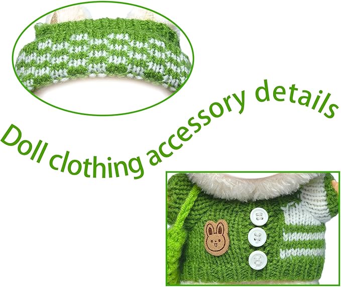 17cm Doll Clothes Set Fashion Doll Clohtes with Accessories of Doll Clothing Suitable for Various Outfits of Dolls (Style U)