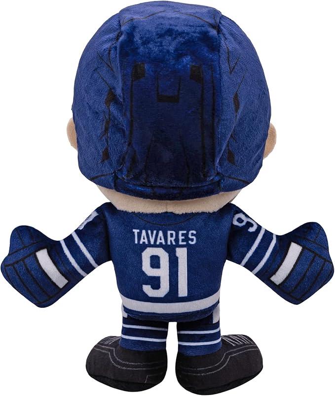 Bleacher Creatures Toronto Maple Leafs Jonathan Tavares 8" NHL Kuricha Sitting Plush - Soft Chibi Inspired NHL Superstar