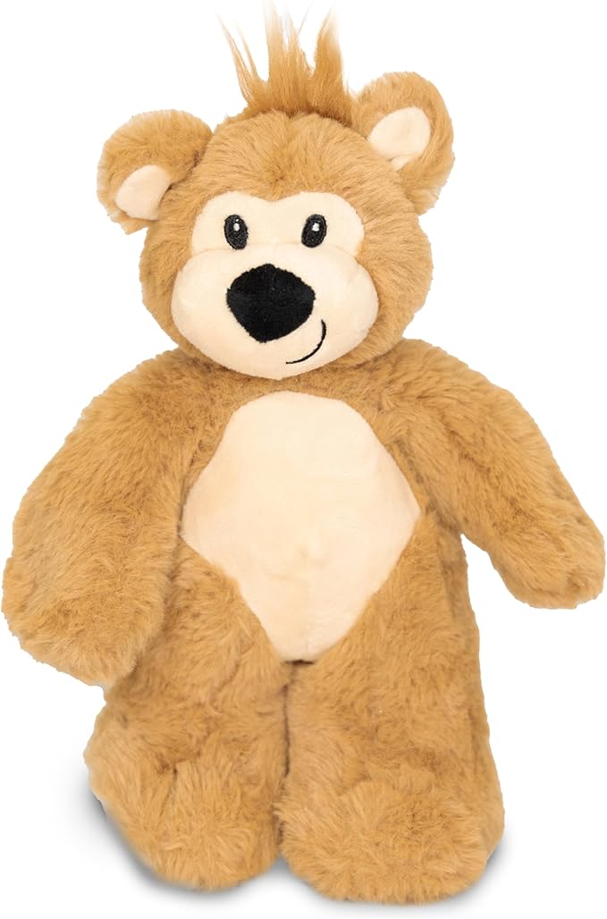 Plushible Pawley The 10" Teddy Bear Stuffed Animal - Standing Teddy Bear Plush Toy with Embroidered Details, Soft Stuffed Toy for Babies, Toddlers & Kids, Ideal for Birthdays & Special Occasions