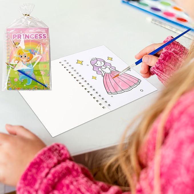 Bondream 24 Water Coloring Books for Kids Party Favors,Coloring Books for Children Ages 4-8,Birthday Christmas Goodie Bag Stuffers Kids Art Craft Kit Teacher Return Gift Classroom Prize