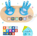 Montessori Toys Number Blocks Toys for Kids, Learning Toys for Toddlers 3+ Years with Music, Math Game Educational Toys, Homeschool Supplies Preschool Kindergarten Math Manipulatives