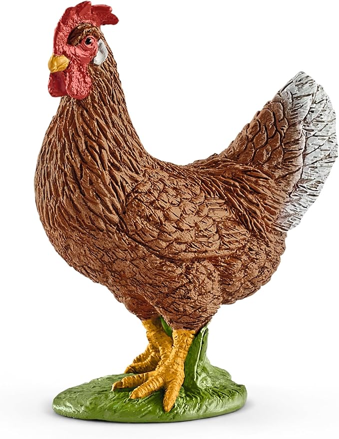 Schleich Farm World 5-Piece Farm Animal Toy Set Including Cute Llama, Rabbit, Sheep, Hen and Goose Figurines - Realistic Animal Toys for Toddlers & Kids Ages 3+