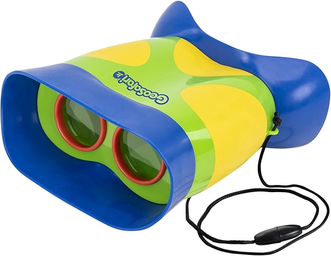 Educational Insights GeoSafari Jr. Kidnoculars, Binoculars for Toddlers & Kids, Easter Basket Stuffers for Kids, Gift for Toddlers Ages 3+