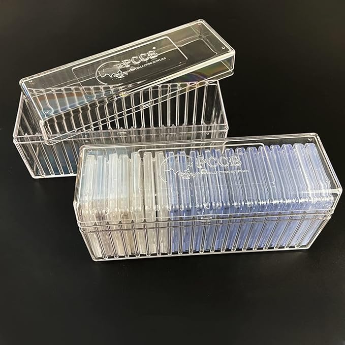 MUDOR Storage Box for 20 Slab Coin Holders (CLEAR, 1)