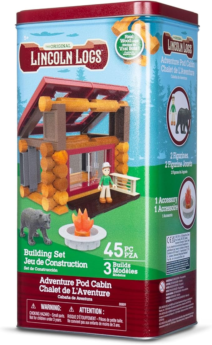 Lincoln Logs Adventure Pod Cabin