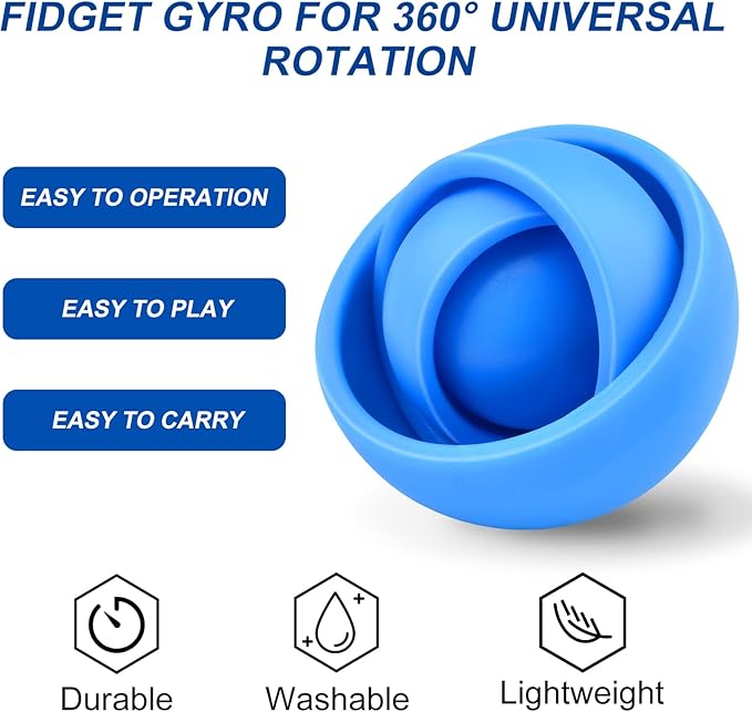 Fidget Toys for Kids, Sensory Toys for Adults, Gifts for Boys Girls Teens Christmas New Year Valentine's Day, ADHD Autism Stress Relief Finger Tools Classroom