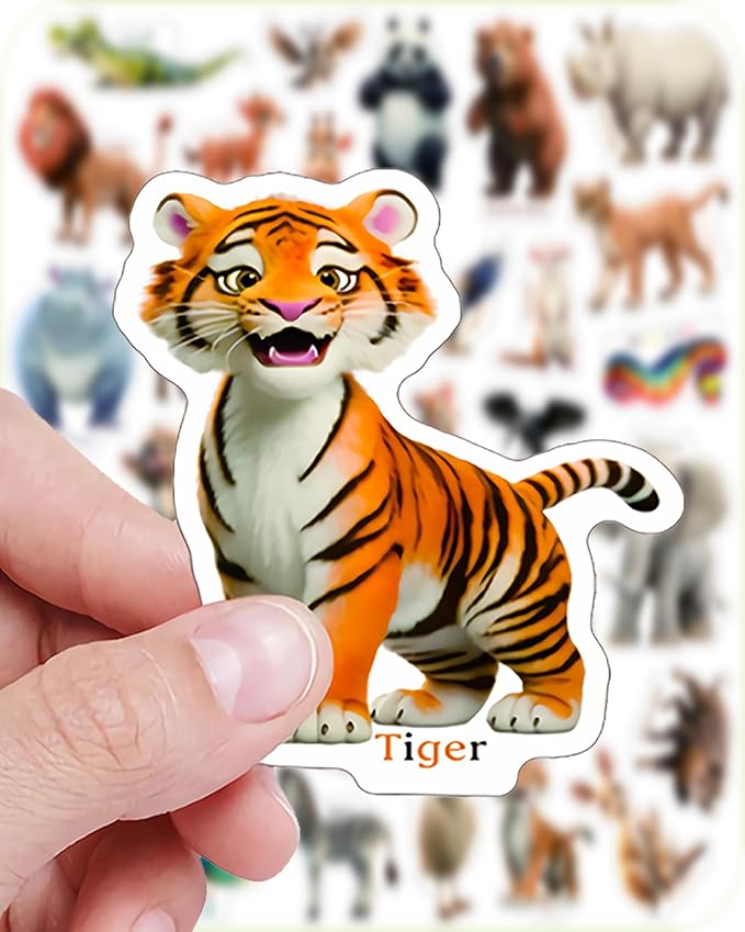 2pack Reusable Sticker Books for Kids 2-4,Vehicle Cars & Animals 3D Jelly Stickers Activity Busy Book for Toddlers Boys Girls Road Trip Airplane Train Car Travel Essentials Toy - 112pcs Stickers
