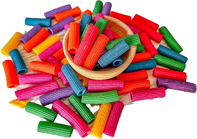 2 Cups of Rainbow Pasta Sensory Bin Filler for Sensory Table -