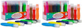 12 Squeezable Paint Brushes Classic Colors for Kids, Tempera Paint Brush, Assorted Fun Colors for Toddler, (24ml/0.8oz Each) (Pack of 2)