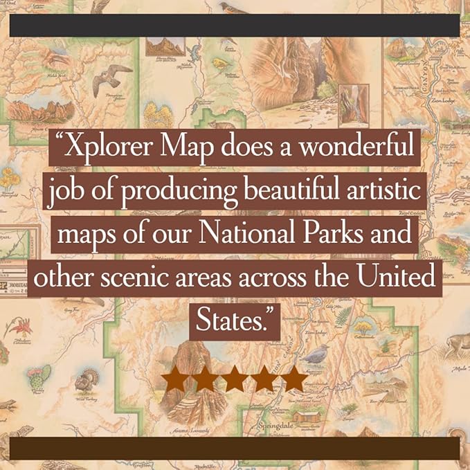 Great Smoky Mountains National Park Cardboard Jigsaw Puzzle - 1000 Pieces, Hand-Illustrated - Educational, Family Activity, Ages 7+, Includes Poster - 25.4 x 19.8