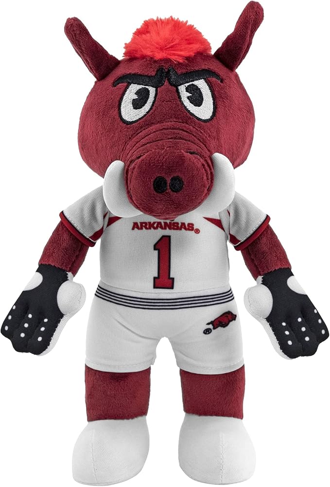 Bleacher Creatures Arkansas Razorbacks Big Red 10" Mascot Plush Figures - A Mascot for Play or Display