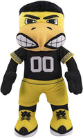 Bleacher Creatures Iowa Hawkeyes Herky The Hawk 10" Mascot Plush Figure - A Mascot for Play or Display