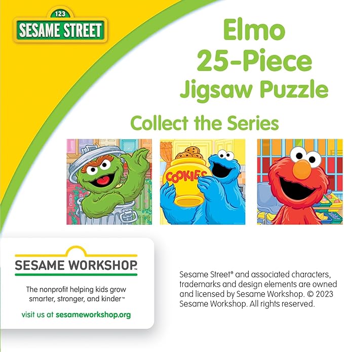 Sesame Street Elmo 25pc Puzzle