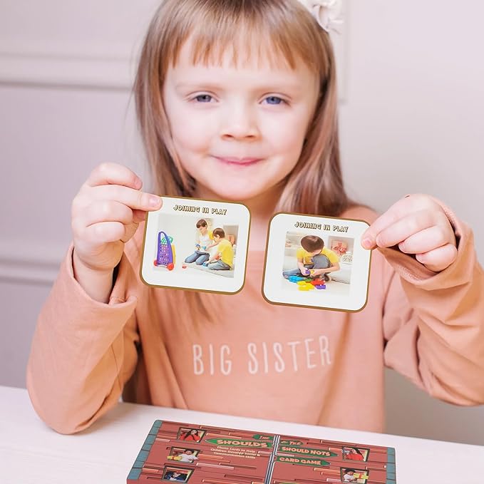 The Shoulds and Should Nots Cards Social Emotional Learning Activity with Photos of Appropriate and Inappropriate Behaviors Supports Autism and ADHD Encourages Positive Decision Making