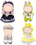 4 Pack—17cm Doll Clothes Set(NO Doll and Shoes) ,Premium Outfit for 15cm/17cm Dolls Accessories Suit,Stylish Adorable Clothes Accessories,Cute Clothes for Dress up Unique Style (Set R)