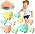 Stepping Stones – Indoor & Outdoor Obstacle Course Toys for Kids – Montessori Sensory & Motor Skill Development, Coordination & Active Play – Textured Educational Play Set