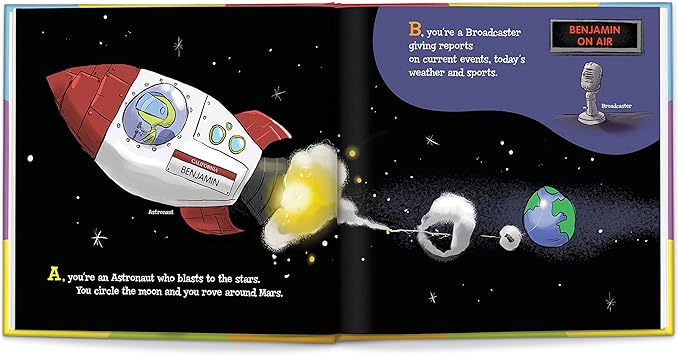 ABC What I Can Be! - Personalized Children's Story - I See Me! (Softcover)