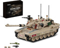 M1A2 Abrams Tank Building Set for Adults-Compatible with Lego Tank, Collectible Army Model, Gift Ideal for Military Enthusiasts (1002 PCS)