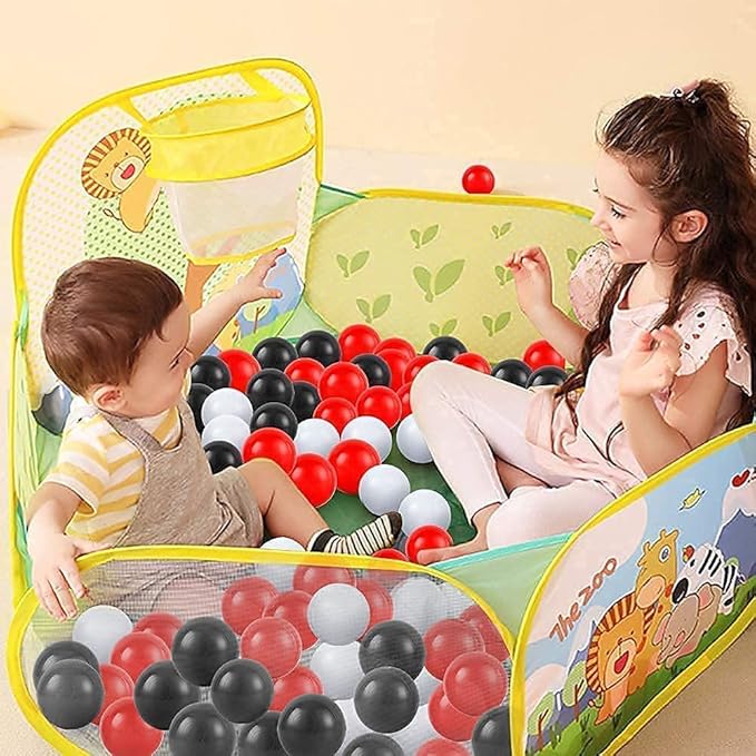 Ball Pit Balls Plastic Balls for Ball Pit Phathalate Free BPA Free Plastic Balls 100pcs 2.2" Set for Toddlers for Play Tent Tunnel